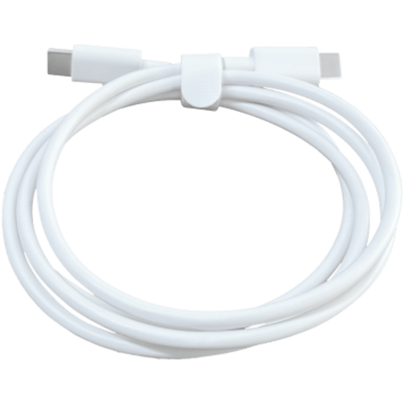 USB C to C Cable - White
